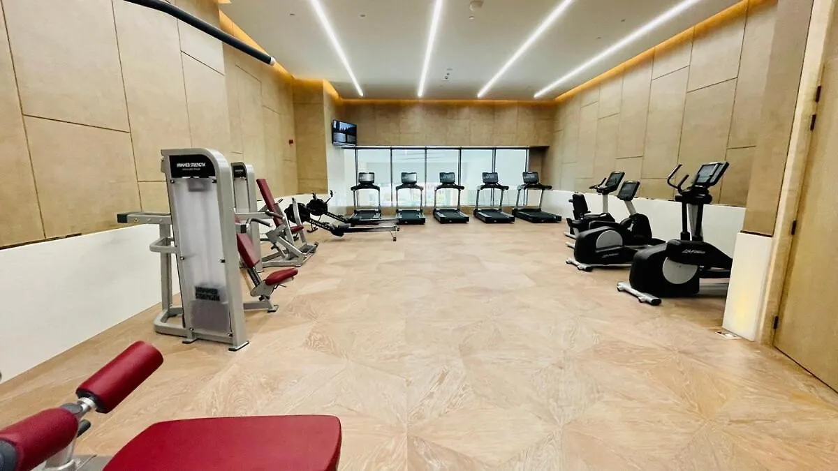 Lux Iconic Views At The Palm Tower Suite 5 두바이 아랍에미리트